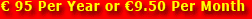 Irish Web Hosting Price