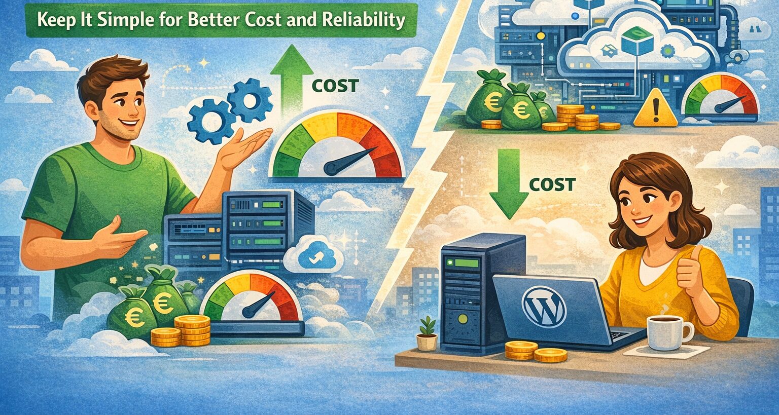 How Irish SMEs Can Save Money on Web Hosting keep it simple